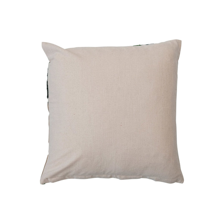 Embroidered Tree Pillow - Merry PigletsCreative Co-Op
