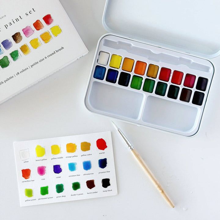 Emily Lex Watercolor Paint Set - Merry Pigletsemily lex studio