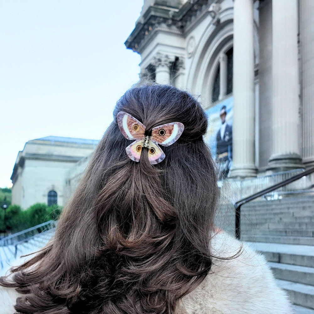 Emperor Silk Moth Claw Hair Clip - Merry PigletsSolar Eclipse