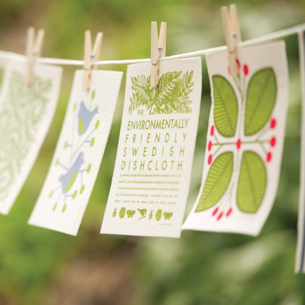 English Garden Swedish Dishcloth - Merry PigletsCose Nuove