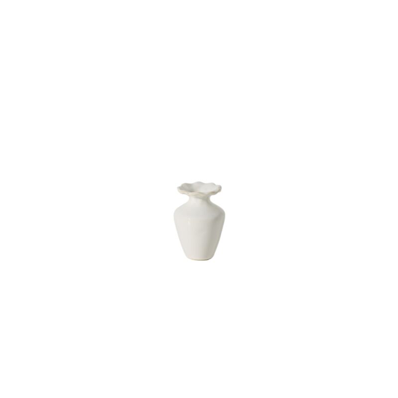 Esperanza White Budvase - Merry Pigletsaccent decor
