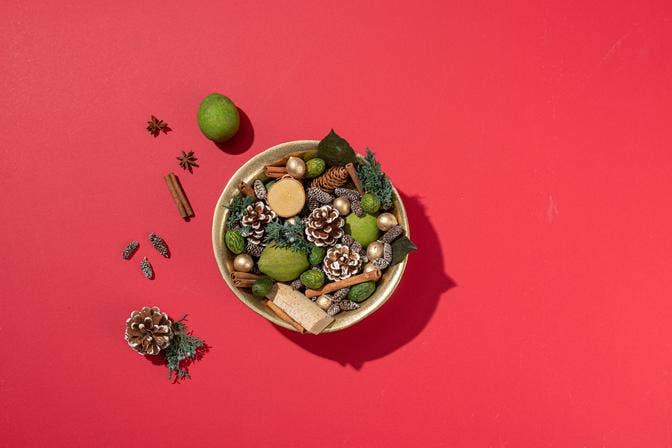 Evergreen Pine Potpourri - Merry PigletsAndaluca