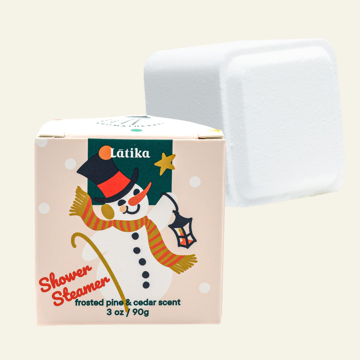 Christmas Shower Steamer Cube - Snow