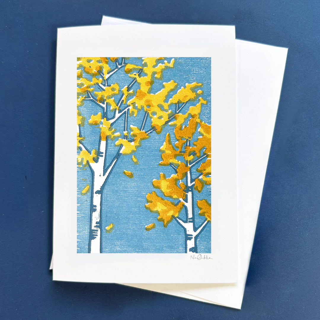 Season of Change Greeting Card