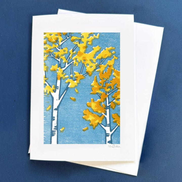 Season of Change Greeting Card