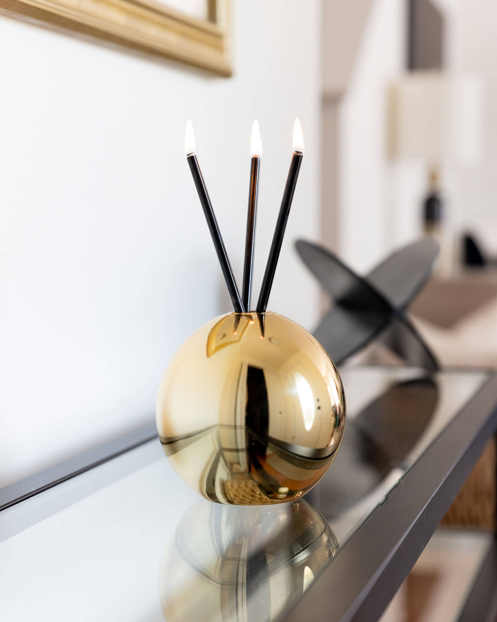 Gold Metallic Everlasting Neva Vase