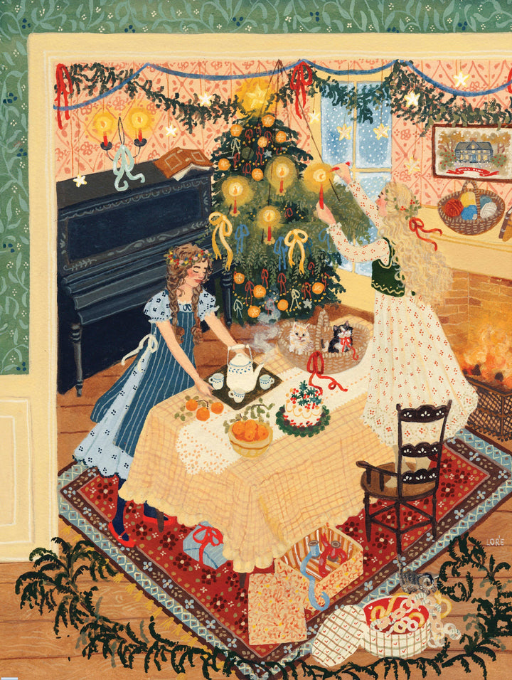 Christmas at Orchard House 1500 Piece Puzzle