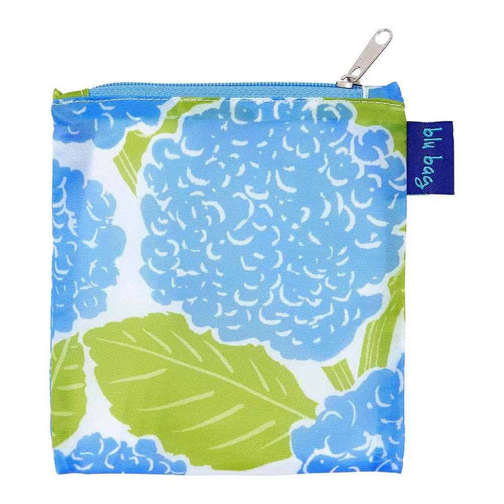 Blue Hydrangea Reusable Shopper Tote