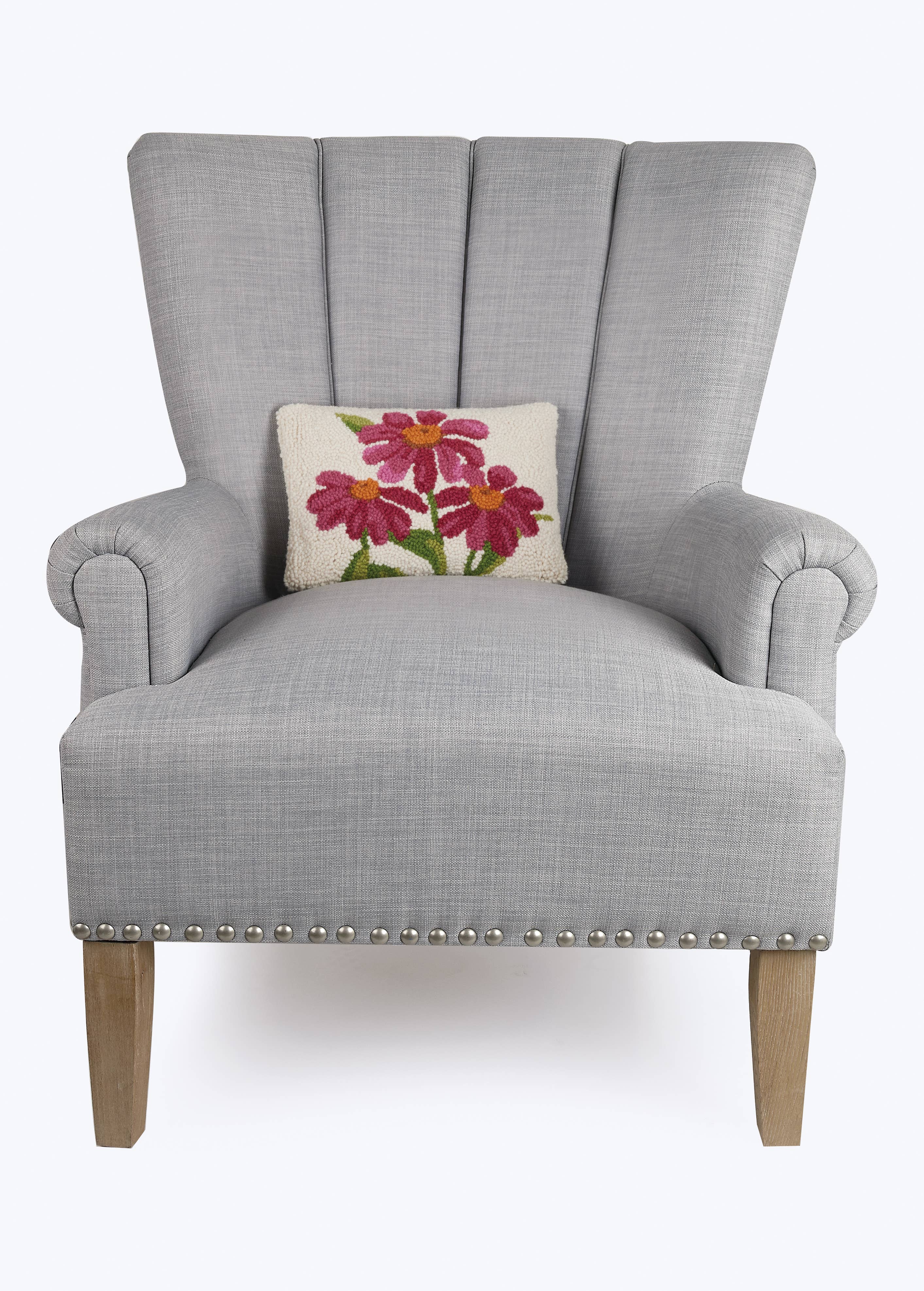 Coneflower Wool Pillow - Thumbnail 2