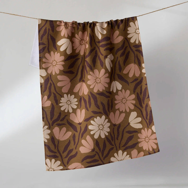 Sweet Meadowlane Geometry Tea Towel