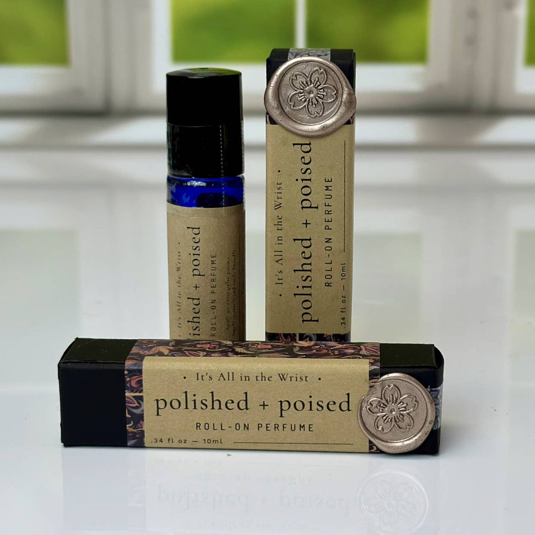 Polished + Poised Roll On Perfume - Merry Piglets