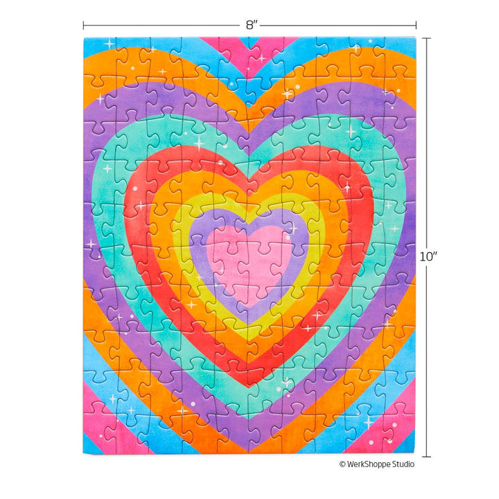 Velvet Heart 100 Piece Puzzle Snax