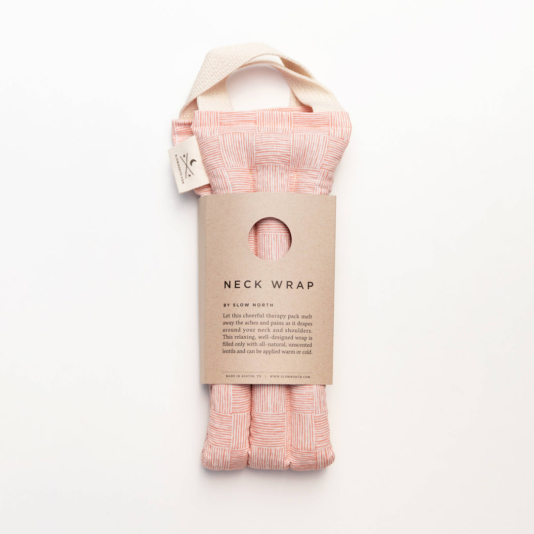 Pink Pampas Neck Therapy Wrap