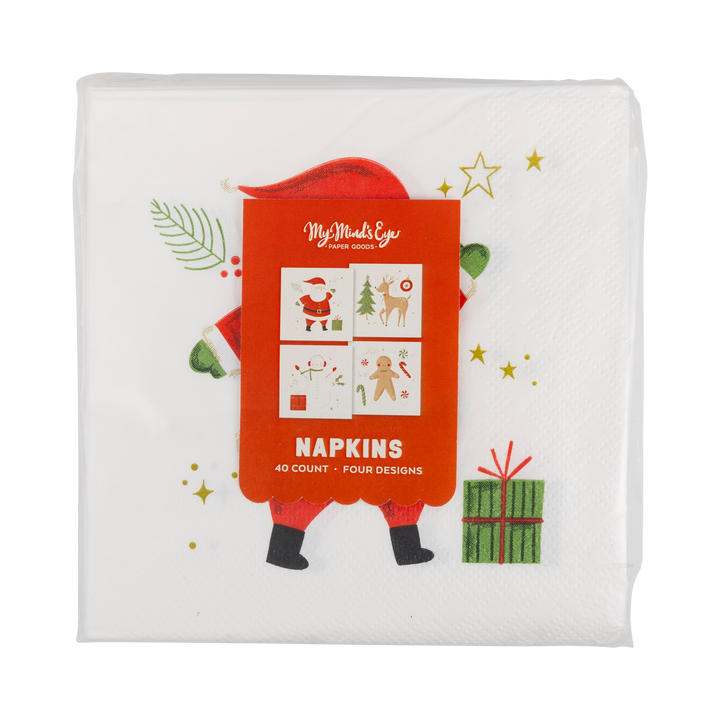 Christmas Icons Cocktail Napkins