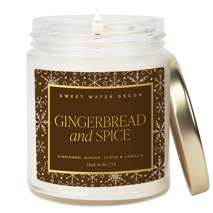 Gingerbread and Spice Soy Candle
