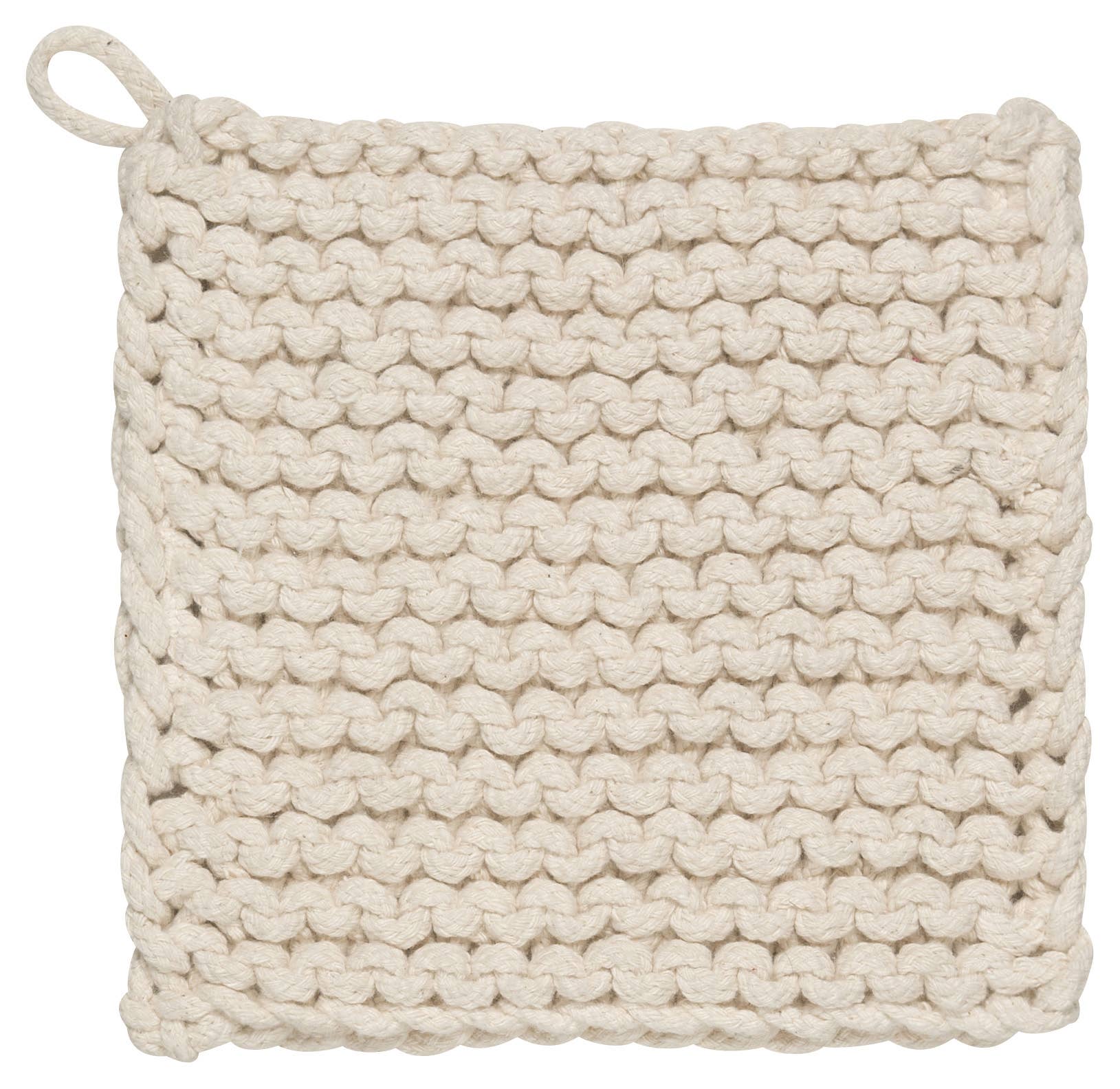 Danica Heirloom Natural Knit Potholder