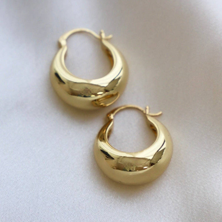 Coco Chunky Hoop Earrings