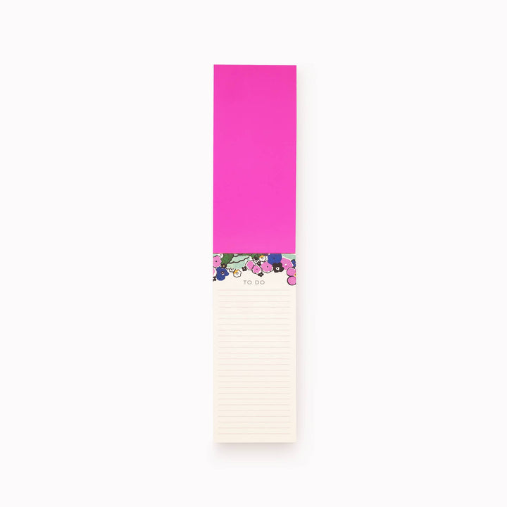 Floral Long List Pad