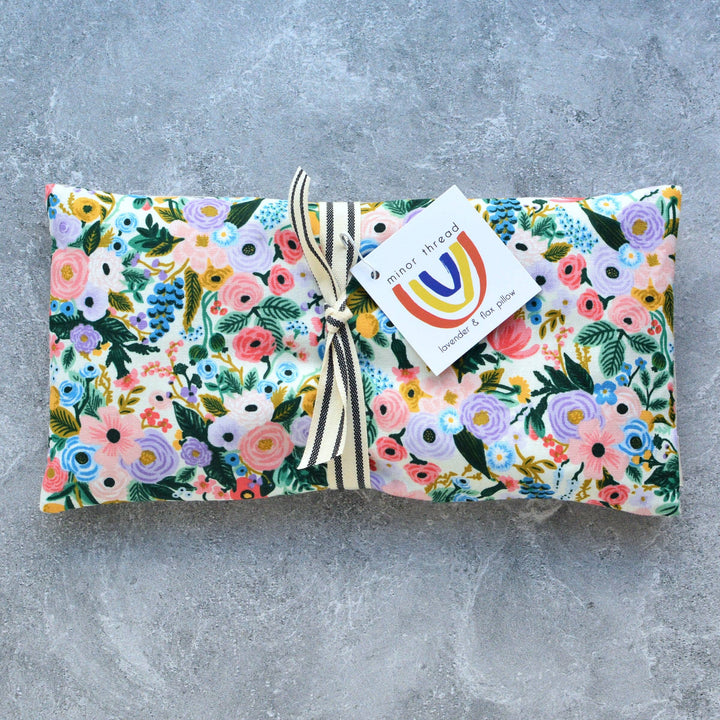 Lavender Eye Pillow: Pink & Lilac Garden Party