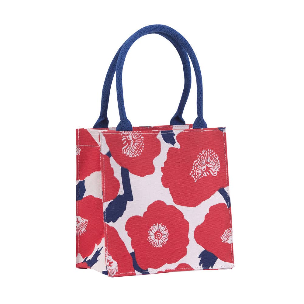 Poppies Reusable Gift Bag