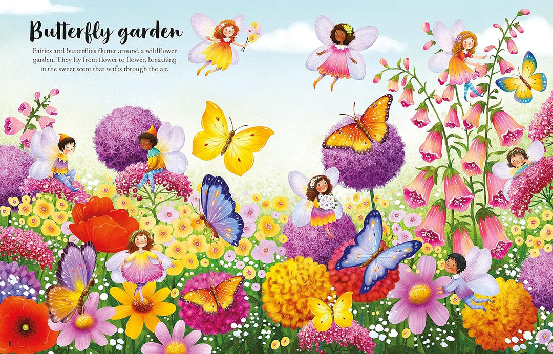 Faires, Pixies, and Elves Sticker Book - Merry PigletsUsborne