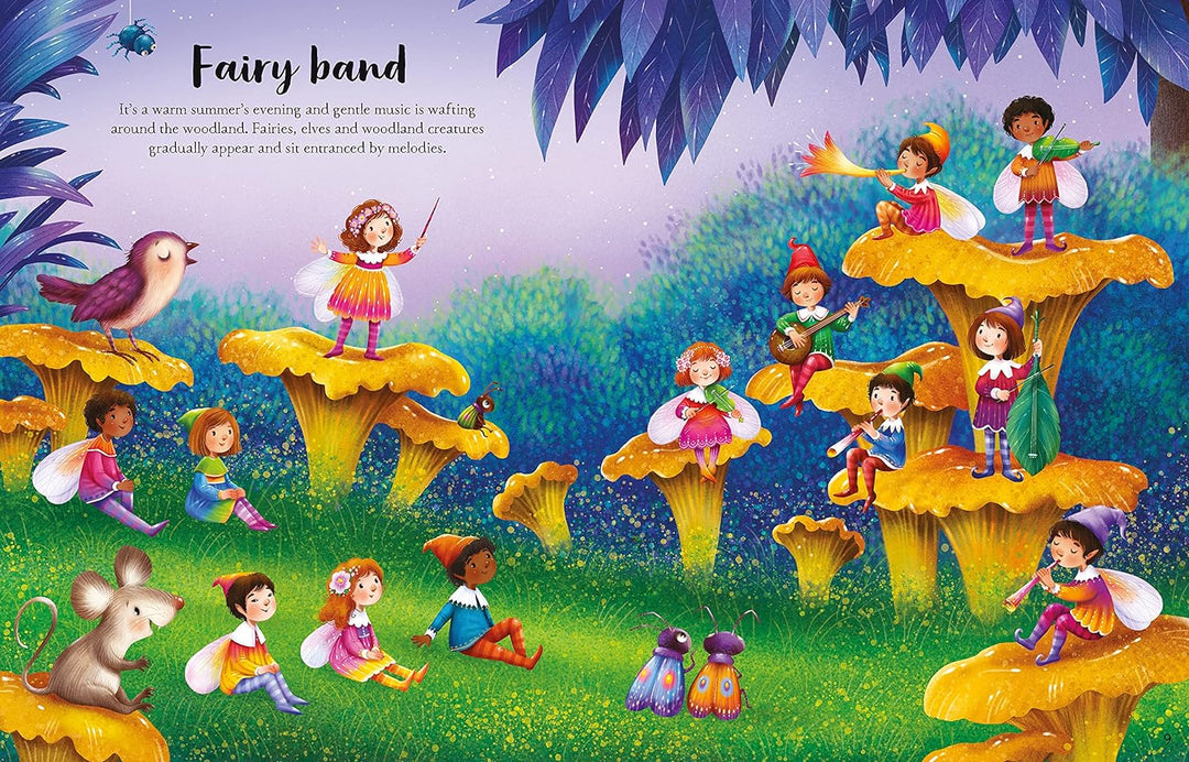 Faires, Pixies, and Elves Sticker Book - Merry PigletsUsborne