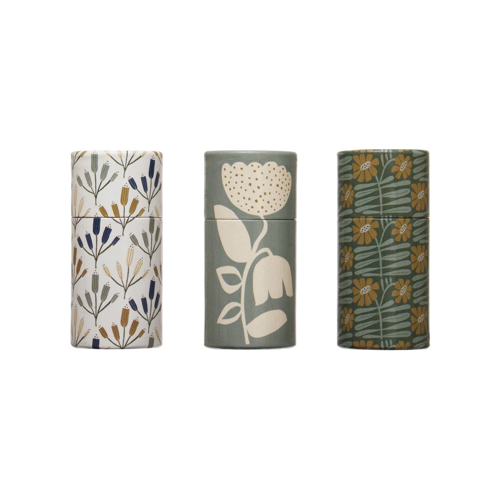 Fall Floral Mini Matchbox Tube - Merry PigletsCreative Co-Op