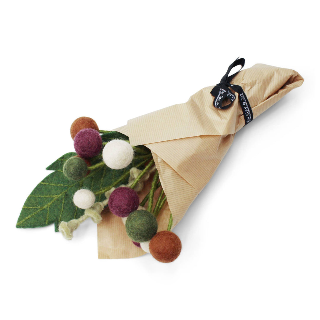 Fall Wool Bouquet - Merry PigletsGry and Sif