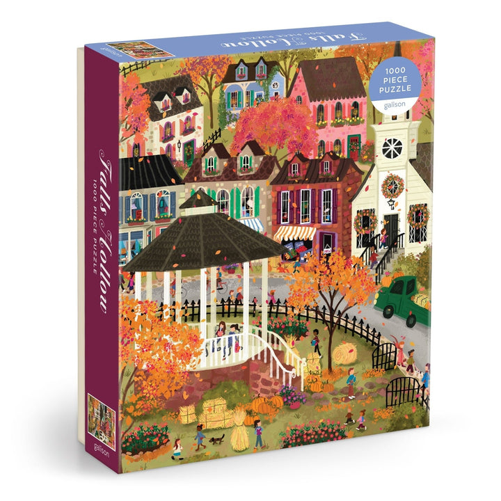Falls Hollow 1000 Piece Puzzle - Merry PigletsGalison