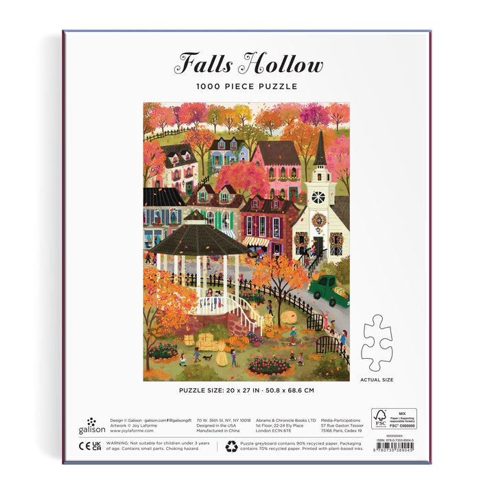 Falls Hollow 1000 Piece Puzzle - Merry PigletsGalison