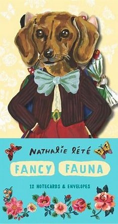 Fancy Fauna Notecards - Merry PigletsChronicle Books