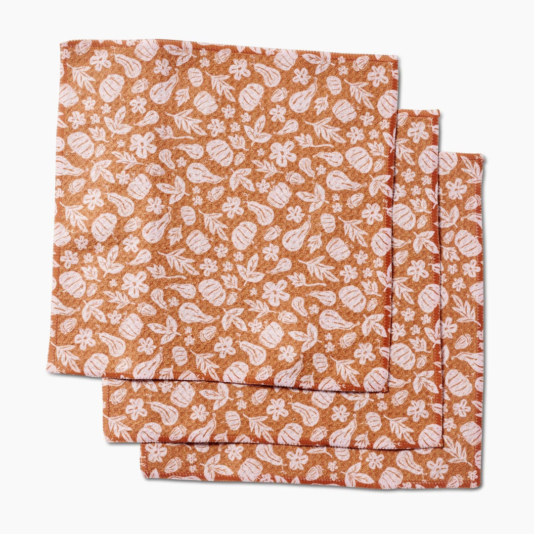 Farm Harvesting Days Dishcloth Set - Merry PigletsGeometry