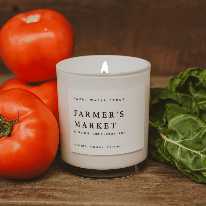 Farmer's Market 11 oz Candle - Merry PigletsSweet Water Decor
