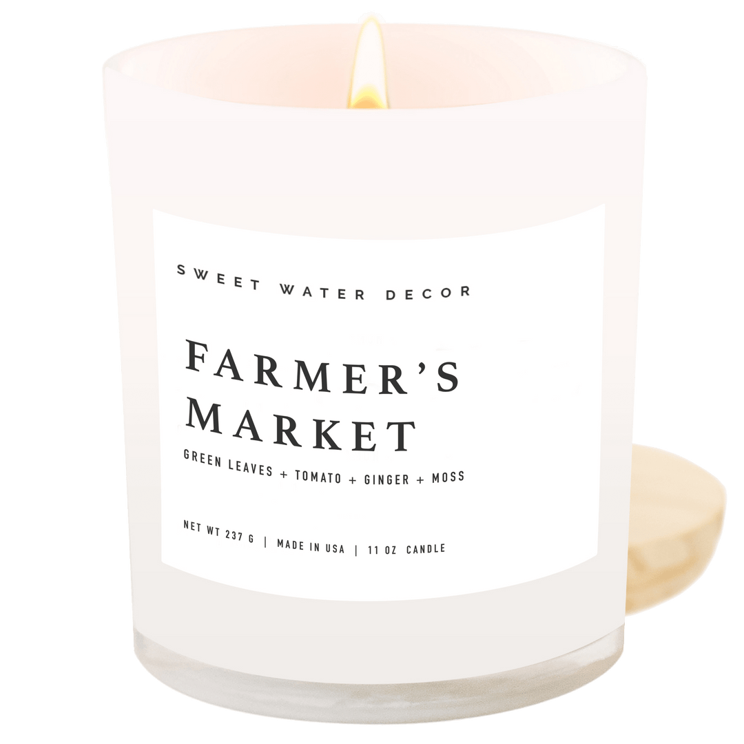 Farmer's Market 11 oz Candle - Merry PigletsSweet Water Decor