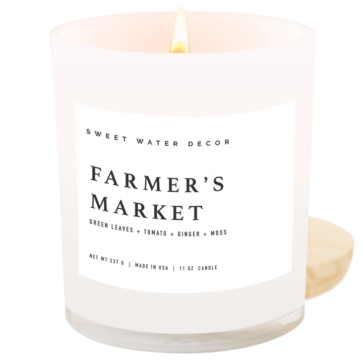 Farmer's Market 11 oz Candle - Merry PigletsSweet Water Decor