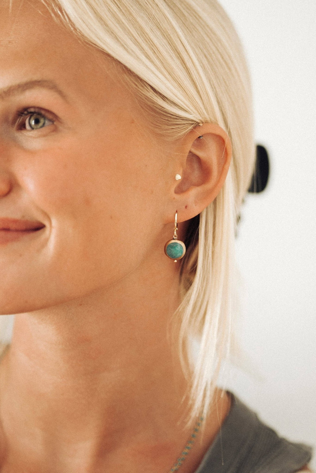 Faye Earrings - Merry PigletsReva Grey