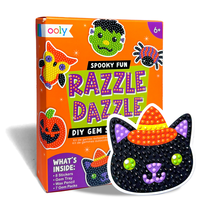 Spooky Fun DIY Gem Sticker Kit