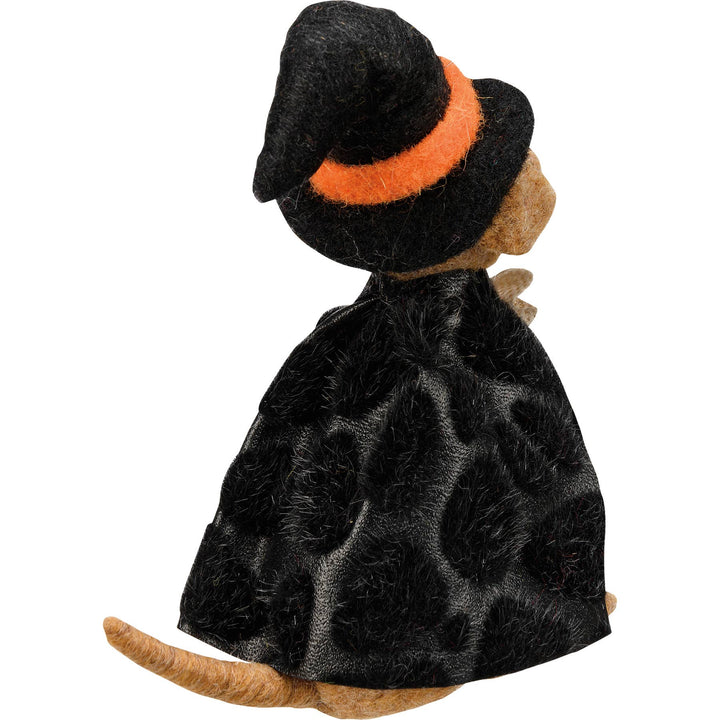 Felt Witch Dog - Merry PigletsPrimitives by Kathy