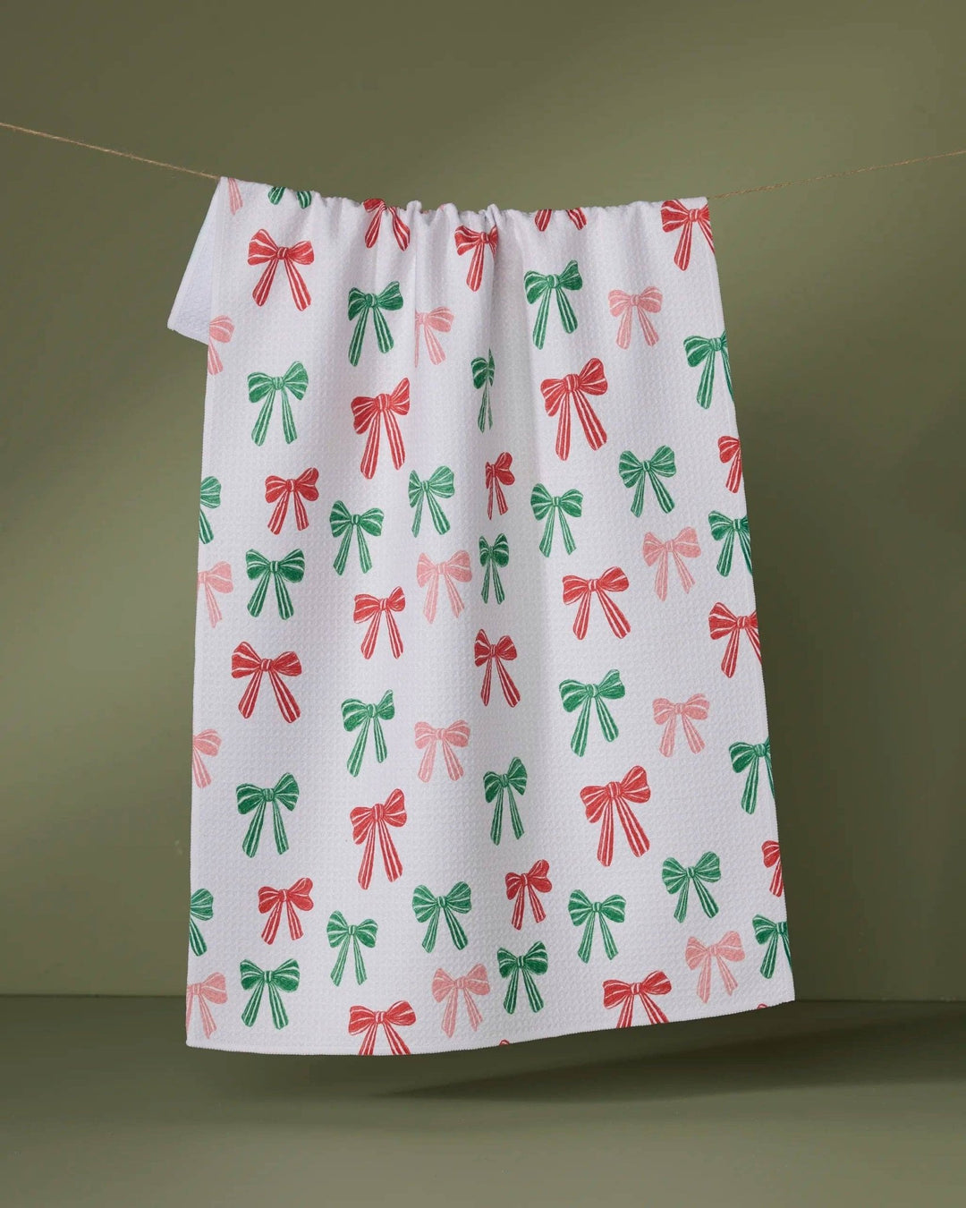Festoon Tea Towel - Merry PigletsGeometry