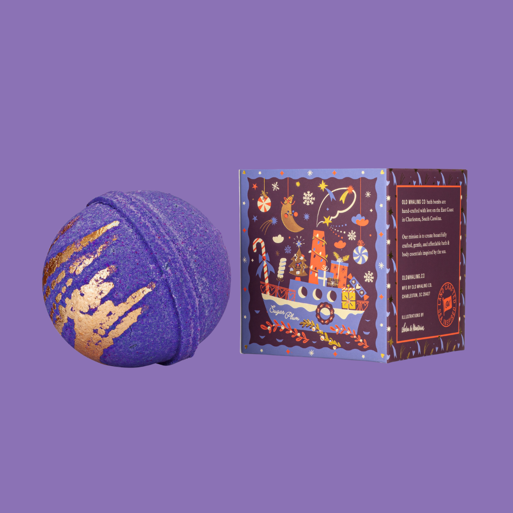 Sugar Plum Ferry Bath Bomb