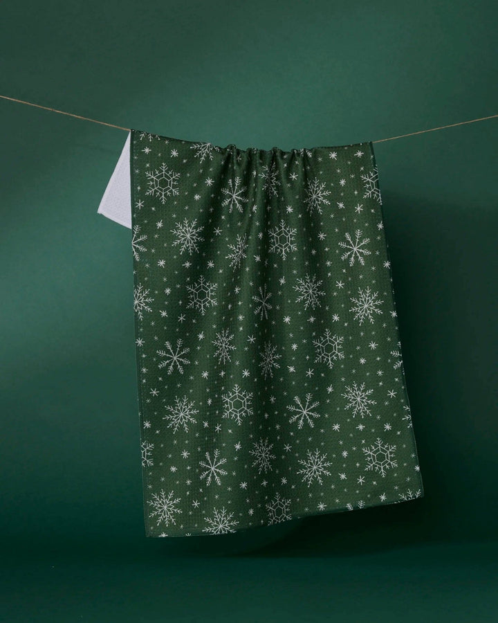 Firlight Tea Towel - Merry PigletsGeometry