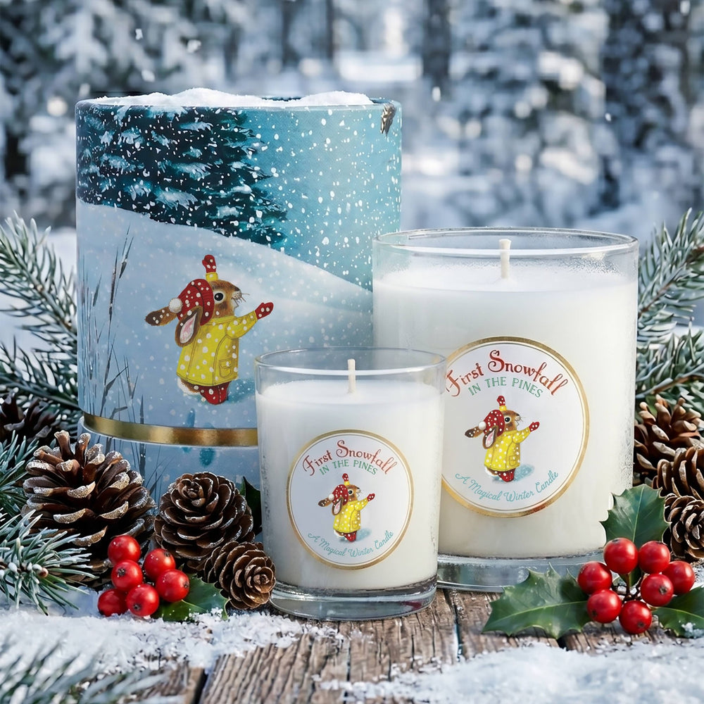 First Snowfall Votive Candle - Merry PigletsKalastyle Soap Co.