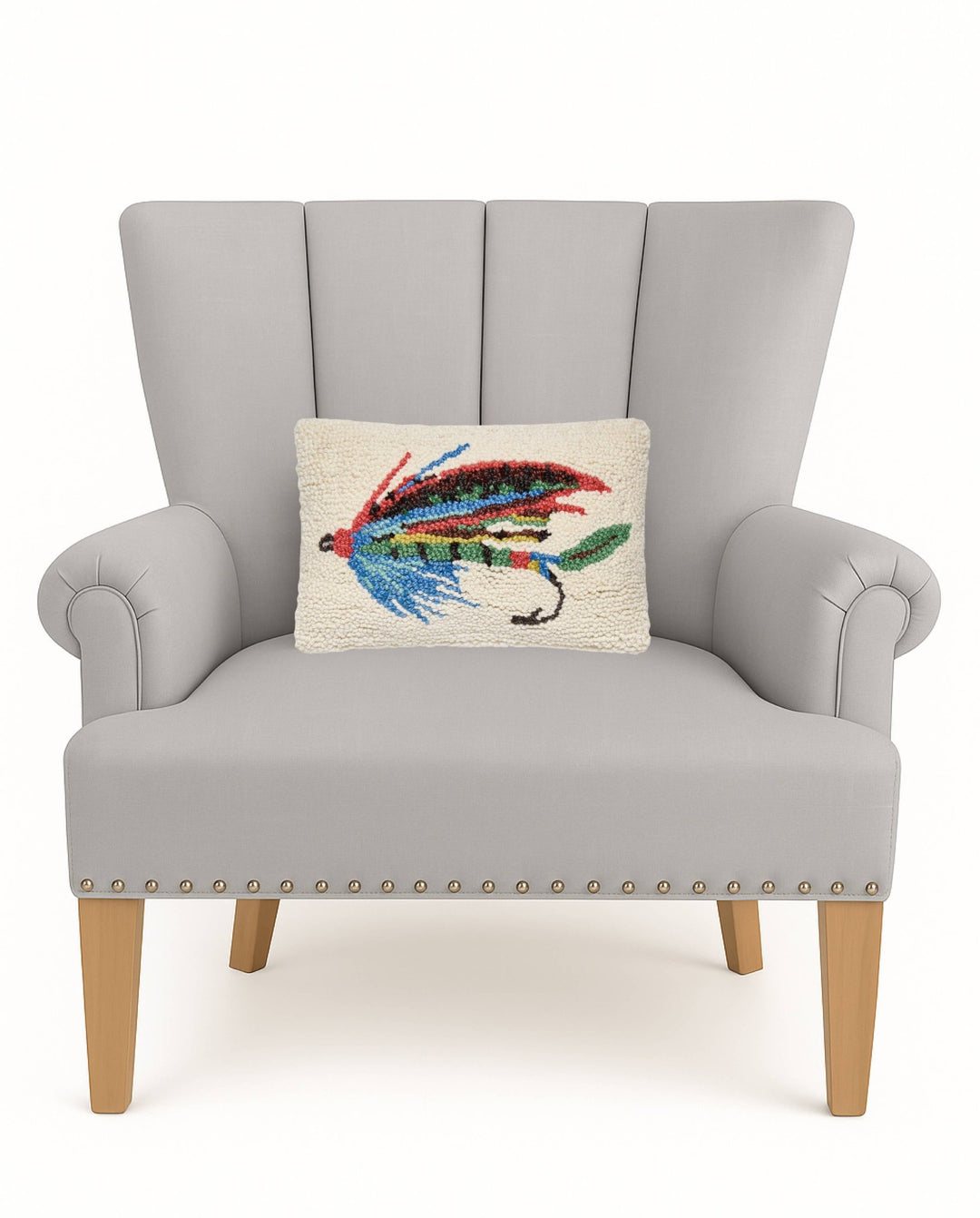 Fishing Lure Wool Pillow - Merry PigletsPeking Handicraft