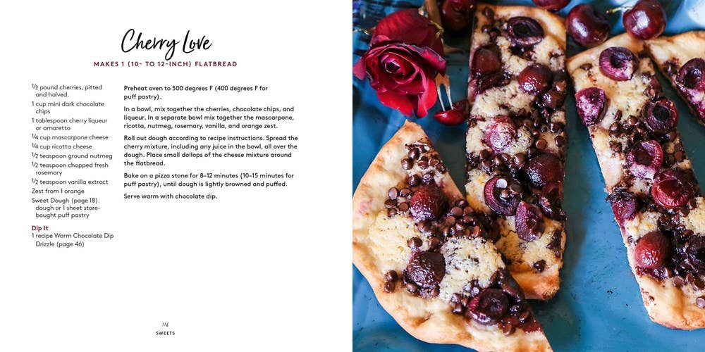 Flatbread: Toppings, Dips, and Drizzles Cookbook - Merry PigletsGibbs Smith