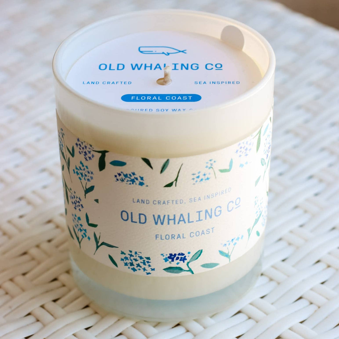 Floral Coast Candle - Merry PigletsOld Whaling Company