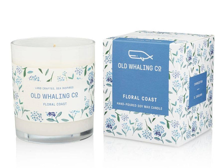 Floral Coast Candle - Merry PigletsOld Whaling Company