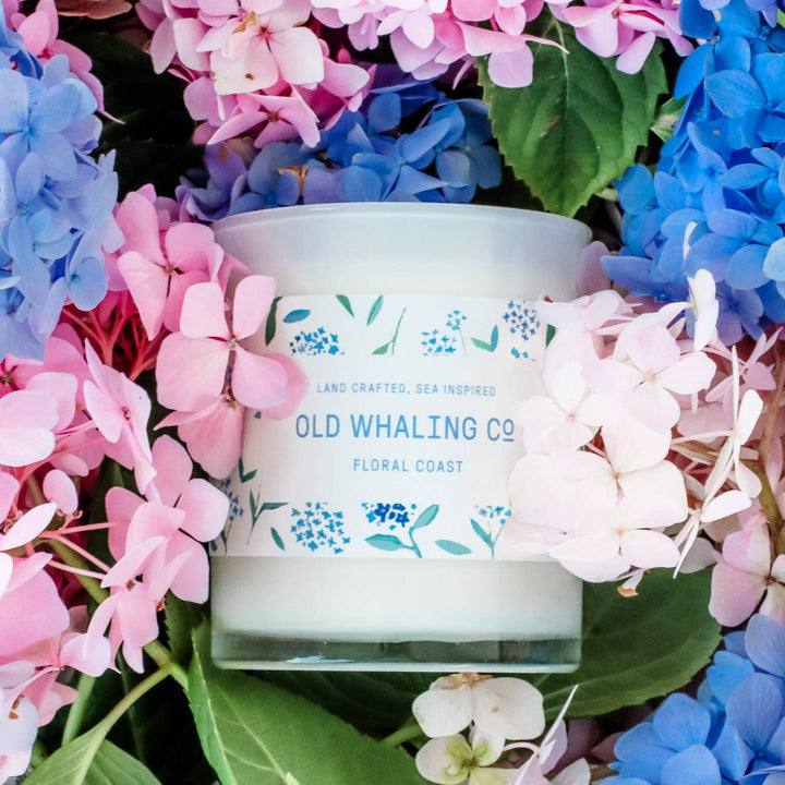 Floral Coast Candle - Merry PigletsOld Whaling Company