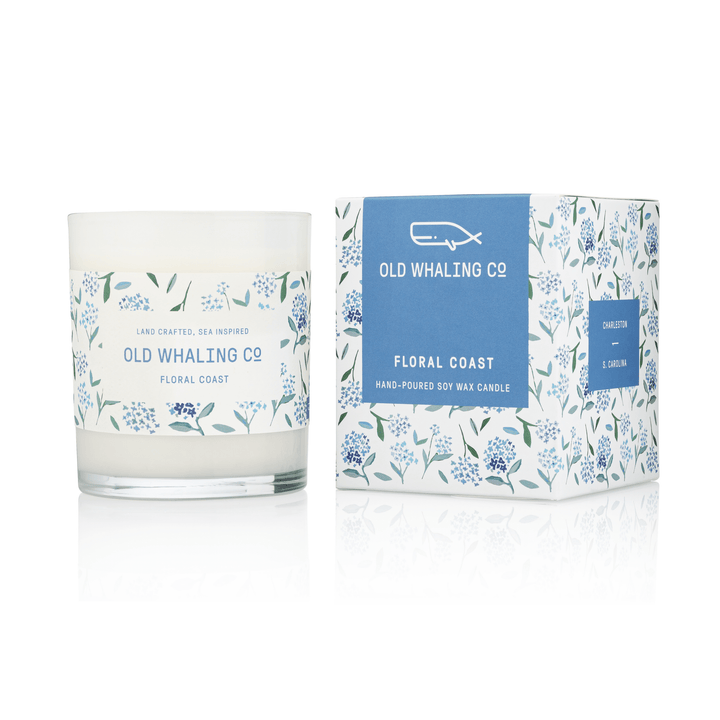 Floral Coast Candle - Merry PigletsOld Whaling Company