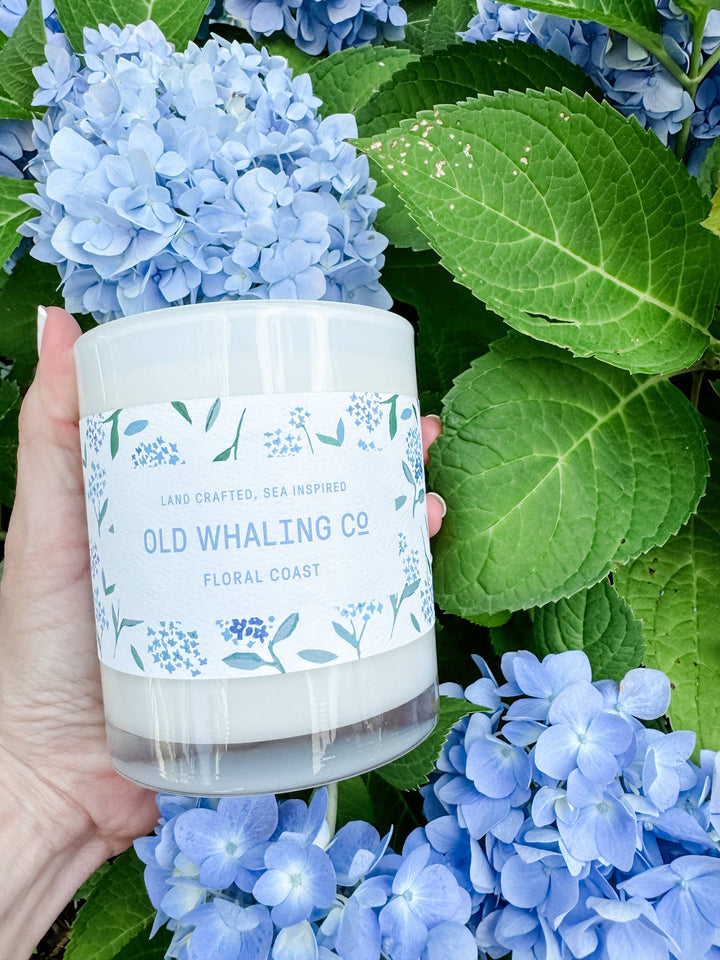 Floral Coast Candle - Merry PigletsOld Whaling Company
