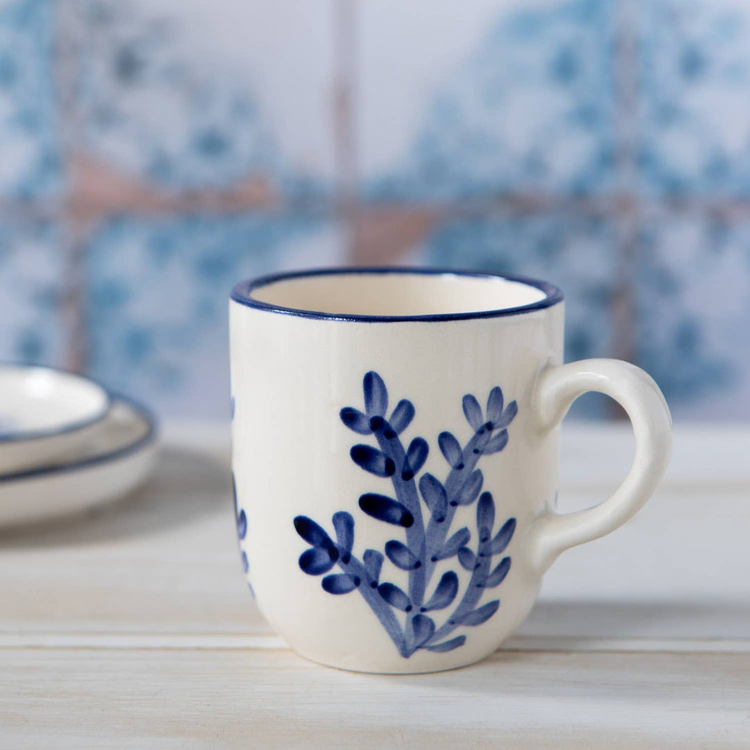 Floren Hand - painted Turkish Mug - Merry PigletsDanica Heirloom